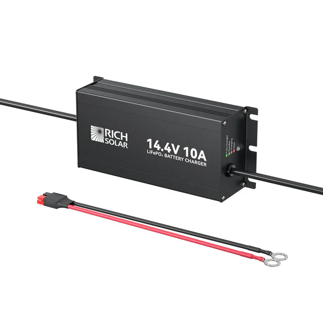 Rich Solar 12V 10A LiFePO4 Battery Charger