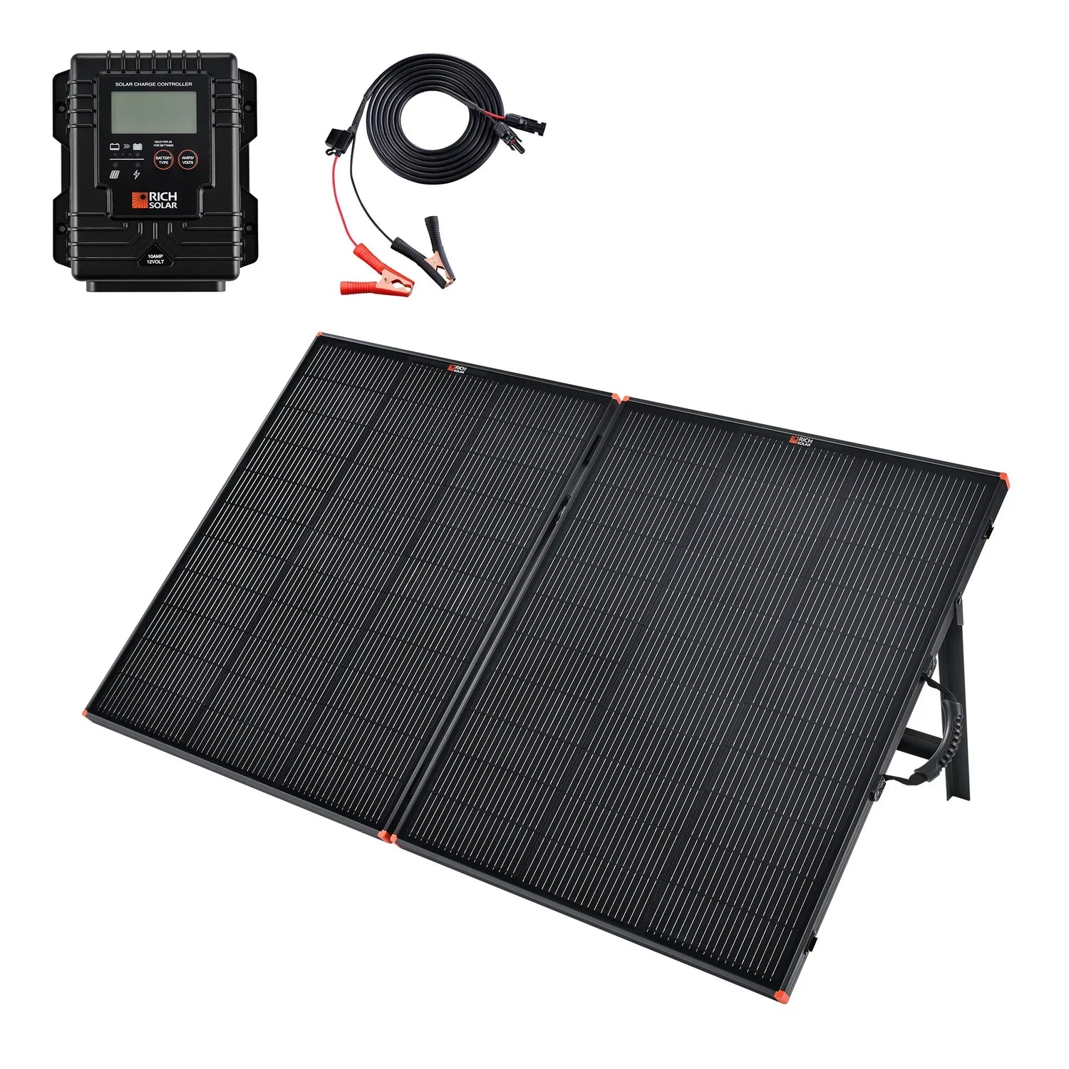 Rich Solar MEGA 200 Watt Briefcase Portable Solar Charging Kit