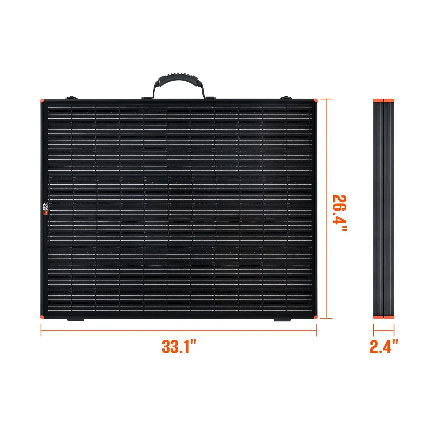 Rich Solar MEGA 200 Watt Briefcase Portable Solar Charging Kit
