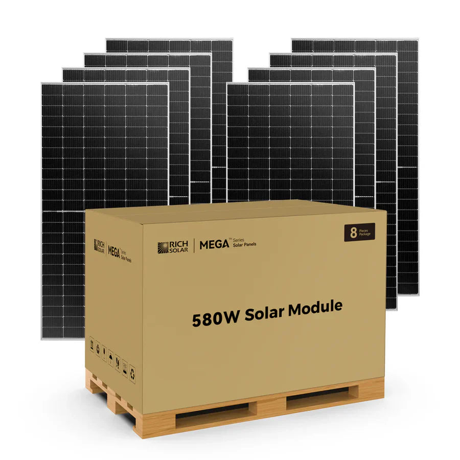 Rich Solar MEGA 580 Watt Bifacial Solar Panel