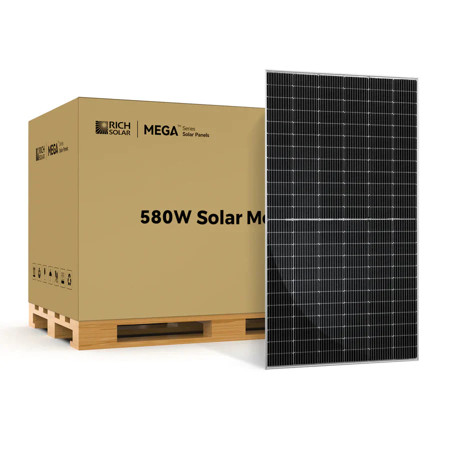 Rich Solar MEGA 580 Watt Bifacial Solar Panel
