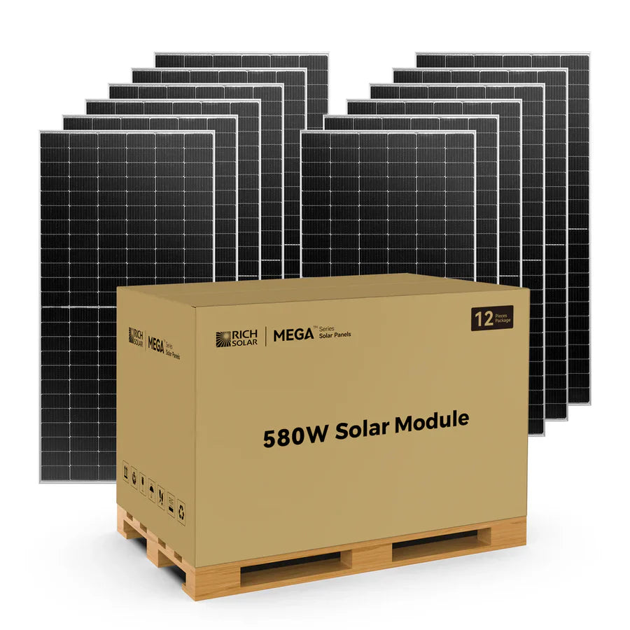 Rich Solar MEGA 580 Watt Bifacial Solar Panel