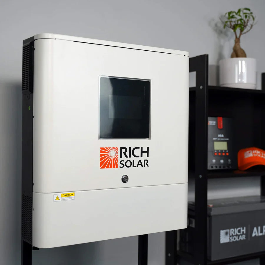 Rich Solar NOVA 6500S 6500 Watt (6.5kW) 48 Volt Off-Grid Hybrid Solar Inverter