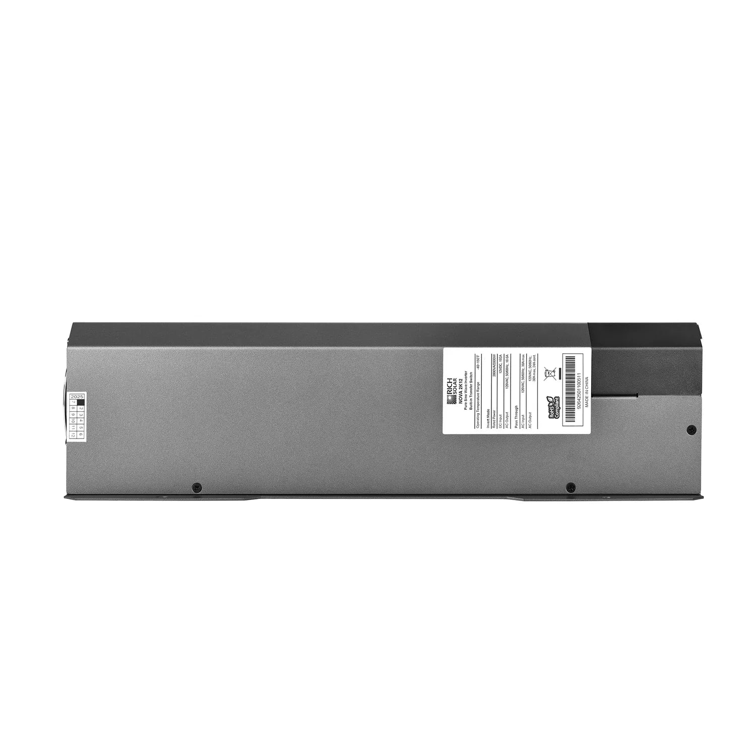 Rich Solar NOVA 2K12 2000W 12V Pure Sine Wave Inverter with Built-in Transfer Switch
