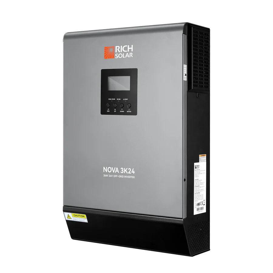 Rich Solar NOVA MAX 3K 3000W 24V Hybrid Solar Inverter