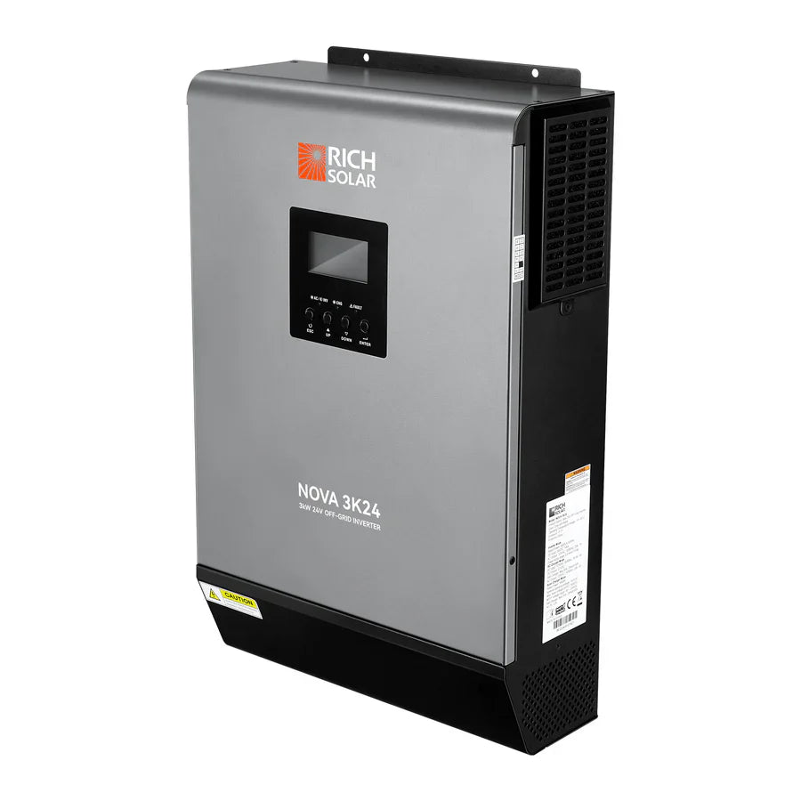 Rich Solar NOVA MAX 3K 3000W 24V Hybrid Solar Inverter