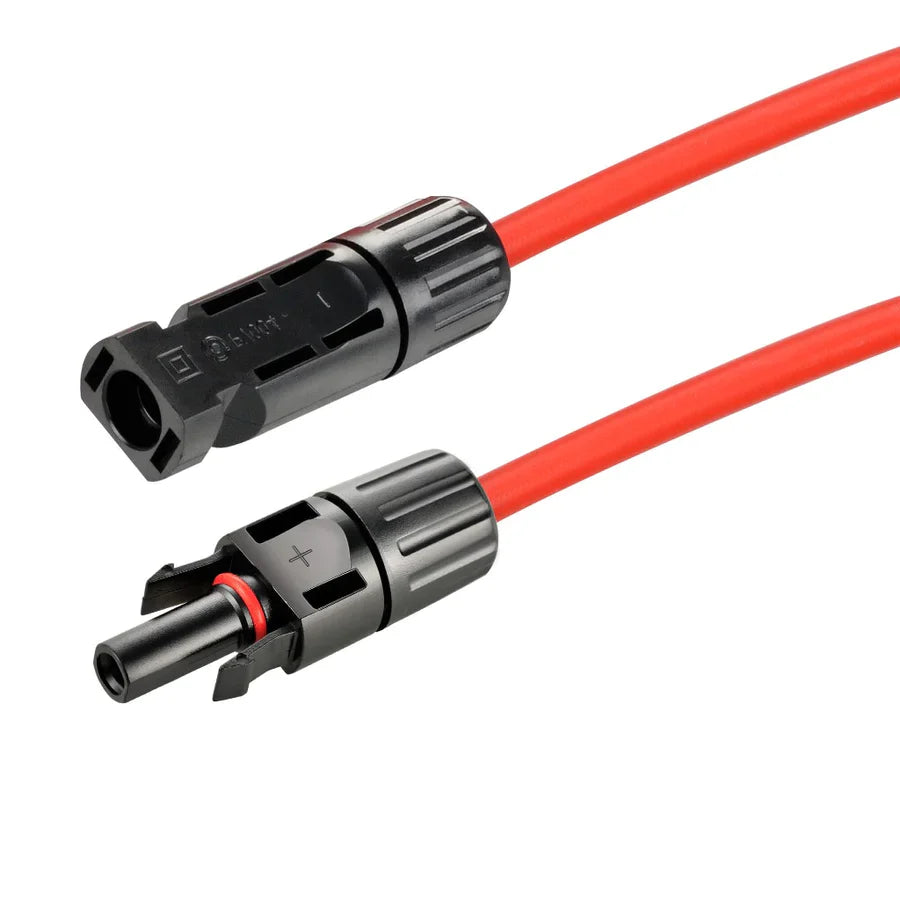 Rich Solar 10 Gauge (10AWG) 30 Feet Solar Panel Extension Cable Wire With Solar Connectors