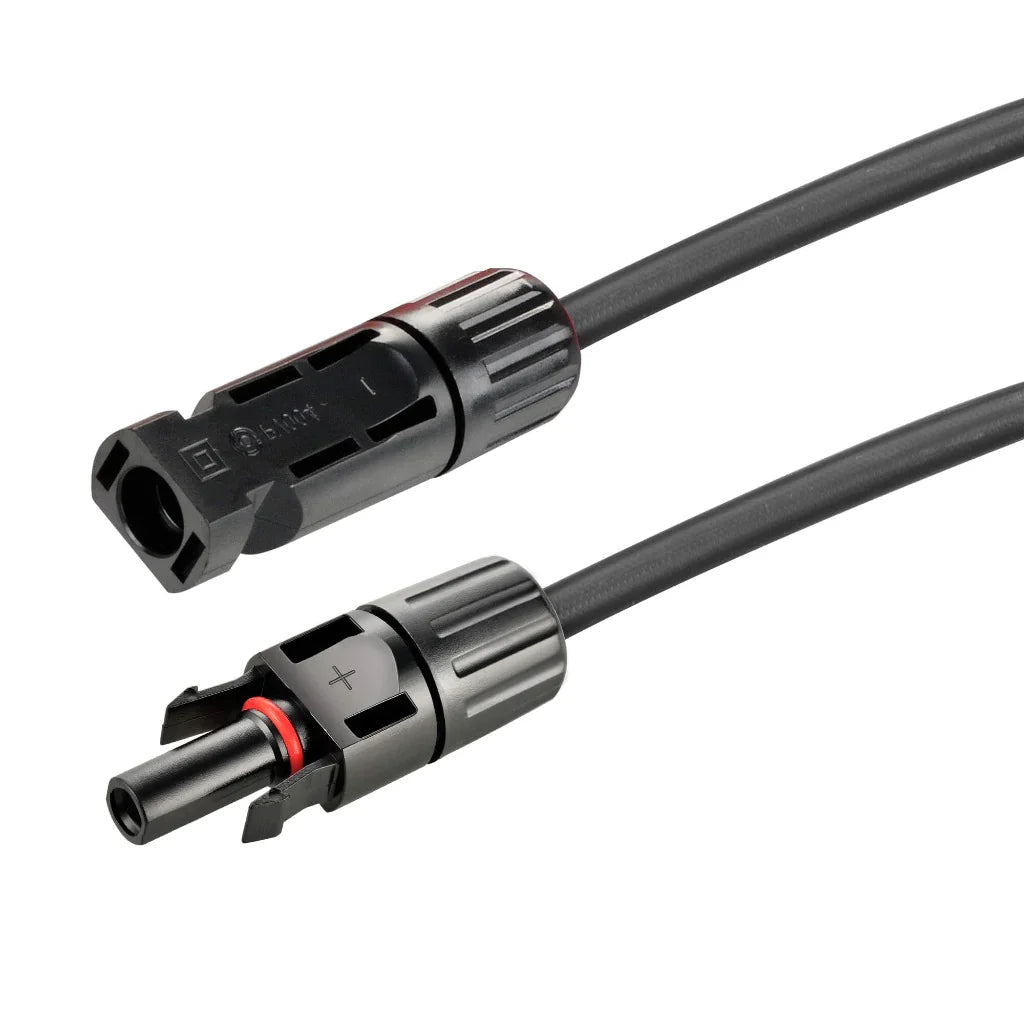 Rich Solar 10 Gauge (10AWG) 20 Feet Solar Panel Extension Cable Wire With Solar Connectors