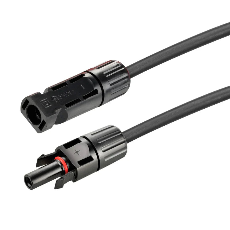 Rich Solar 10 Gauge (10AWG) 10 Feet Solar Panel Extension Cable Wire With Solar Connectors