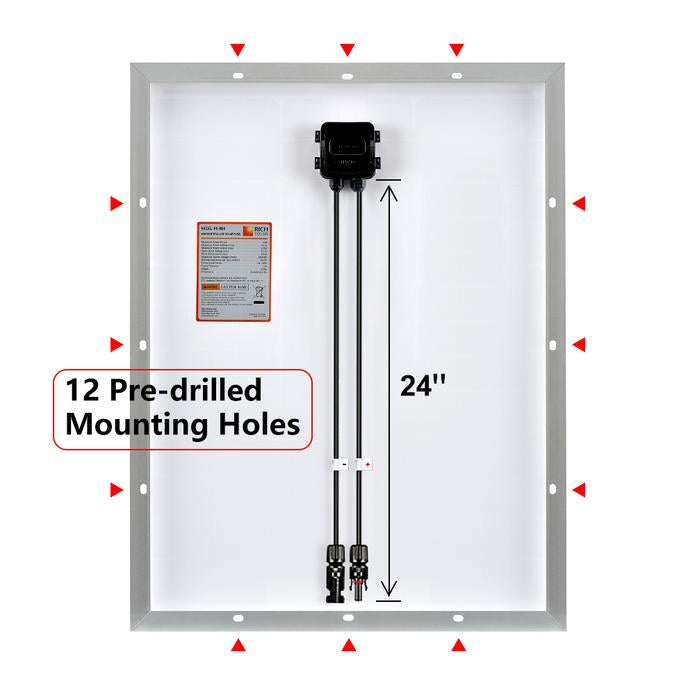 Rich Solar - 50 Watt Mono Solar Panel