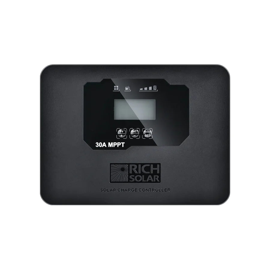 Rich Solar 30 Amp MPPT Flush Mount Solar Charge Controller