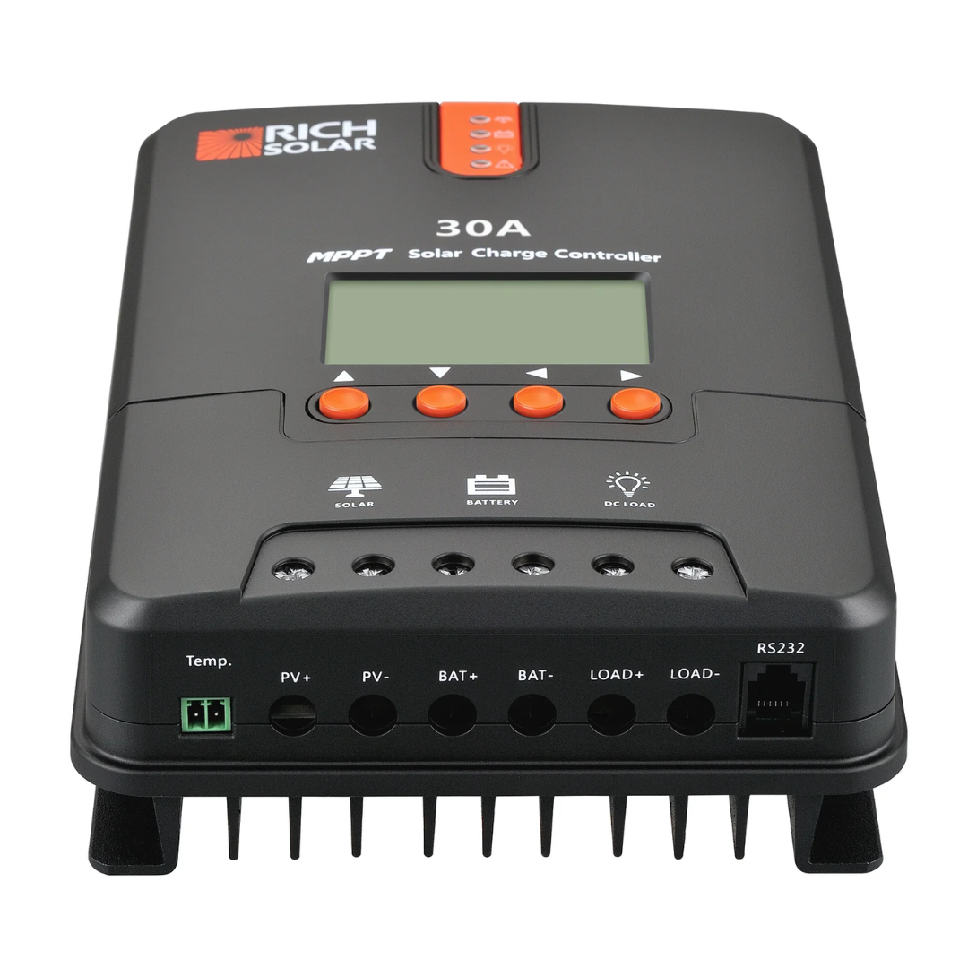 Rich Solar 30 Amp MPPT Solar Charge Controller
