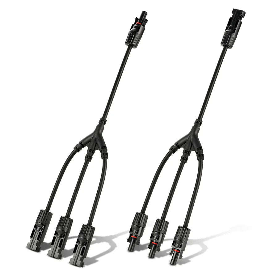 Rich Solar Y Branch Parallel Adapters 3 To 1