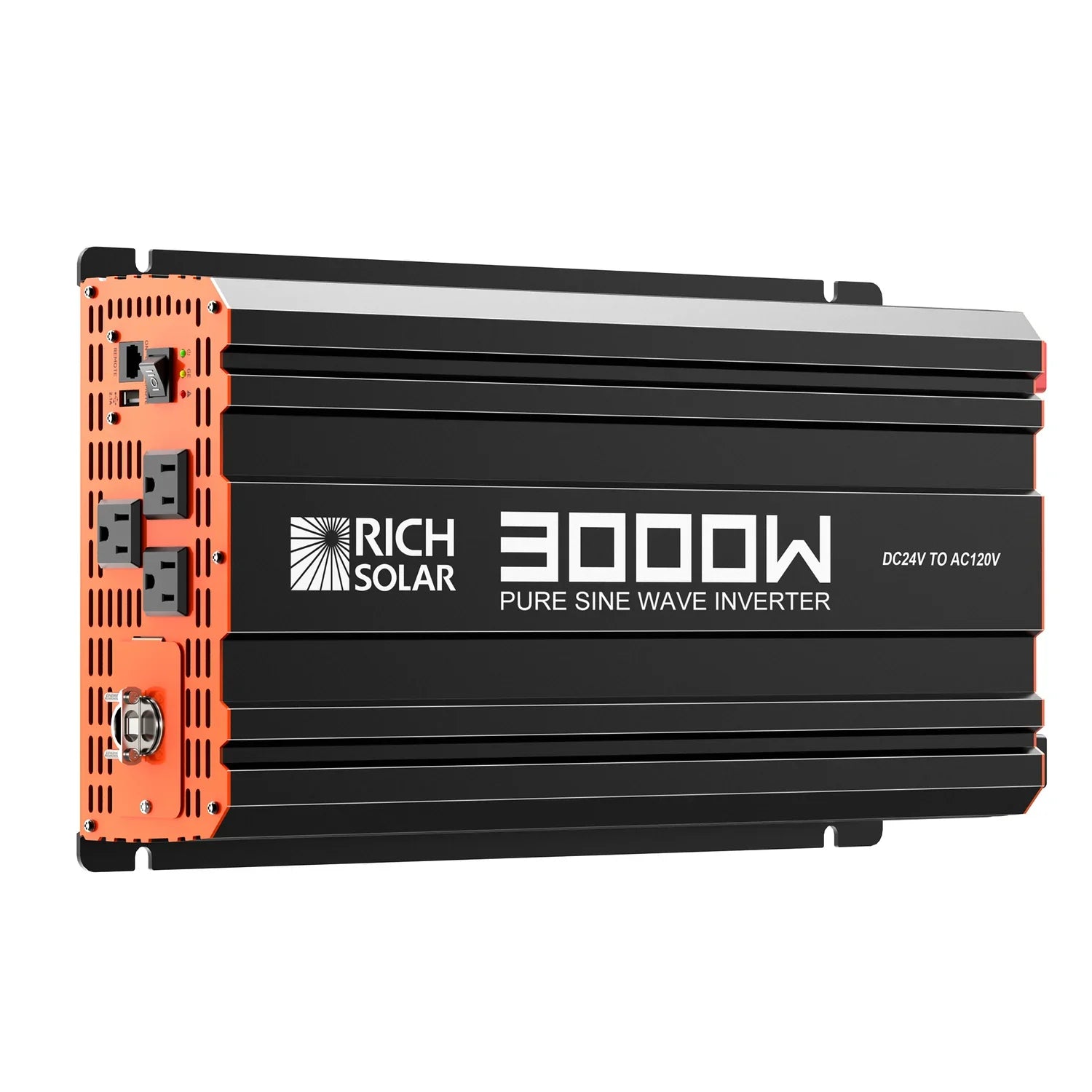 Rich Solar NOVA PURE MAX 3K 3000 Watt 24V Industrial Pure Sine Wave Inverter