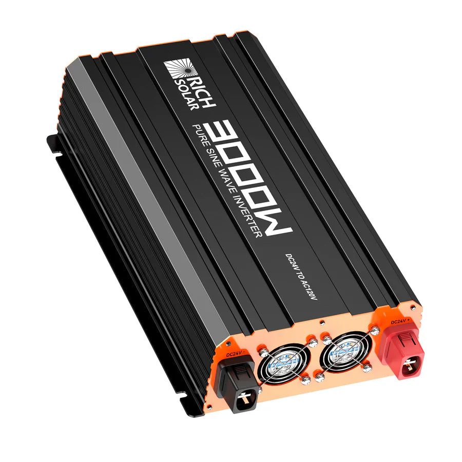 Rich Solar NOVA PURE MAX 3K 3000 Watt 24V Industrial Pure Sine Wave Inverter