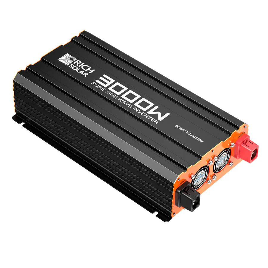 Rich Solar NOVA PURE MAX 3K 3000 Watt 24V Industrial Pure Sine Wave Inverter