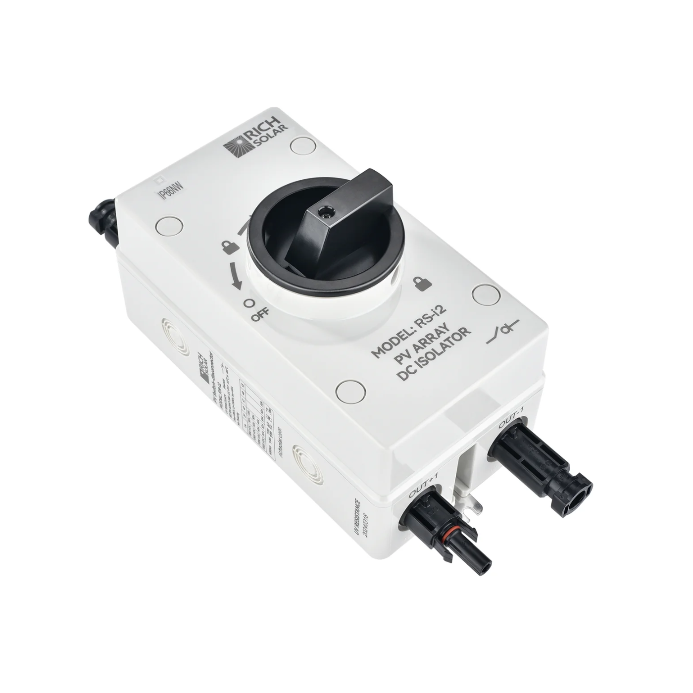 Rich Solar Solar PV DC Quick Disconnect Switch