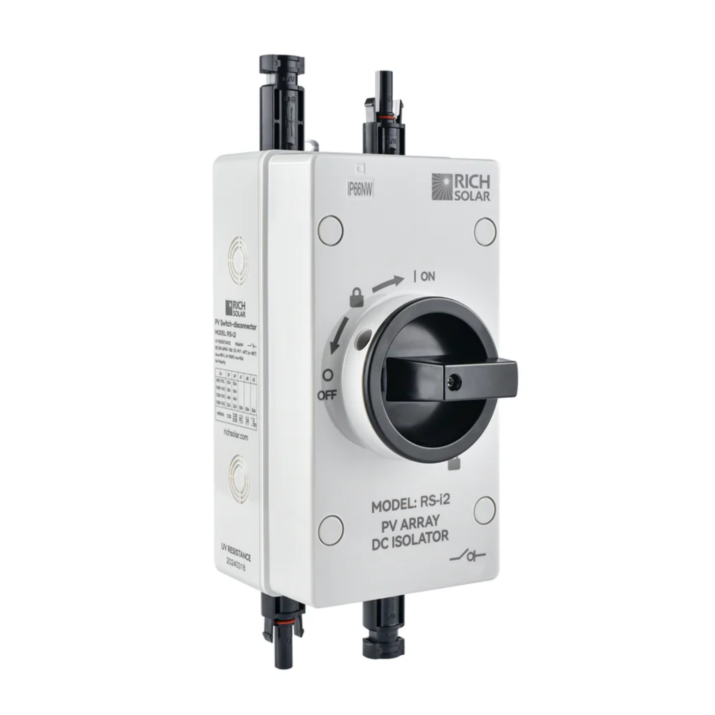 Rich Solar Solar PV DC Quick Disconnect Switch