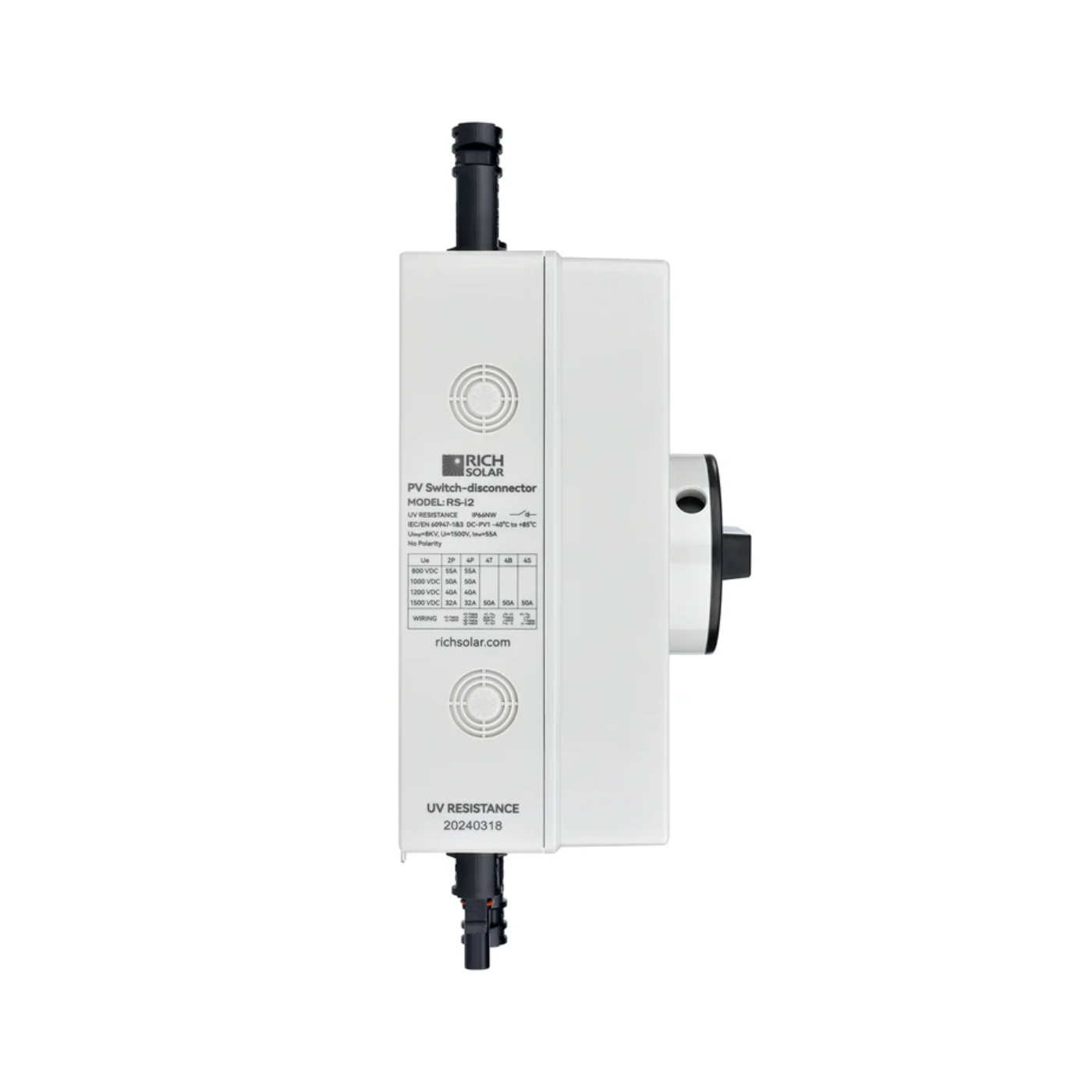Rich Solar Solar PV DC Quick Disconnect Switch