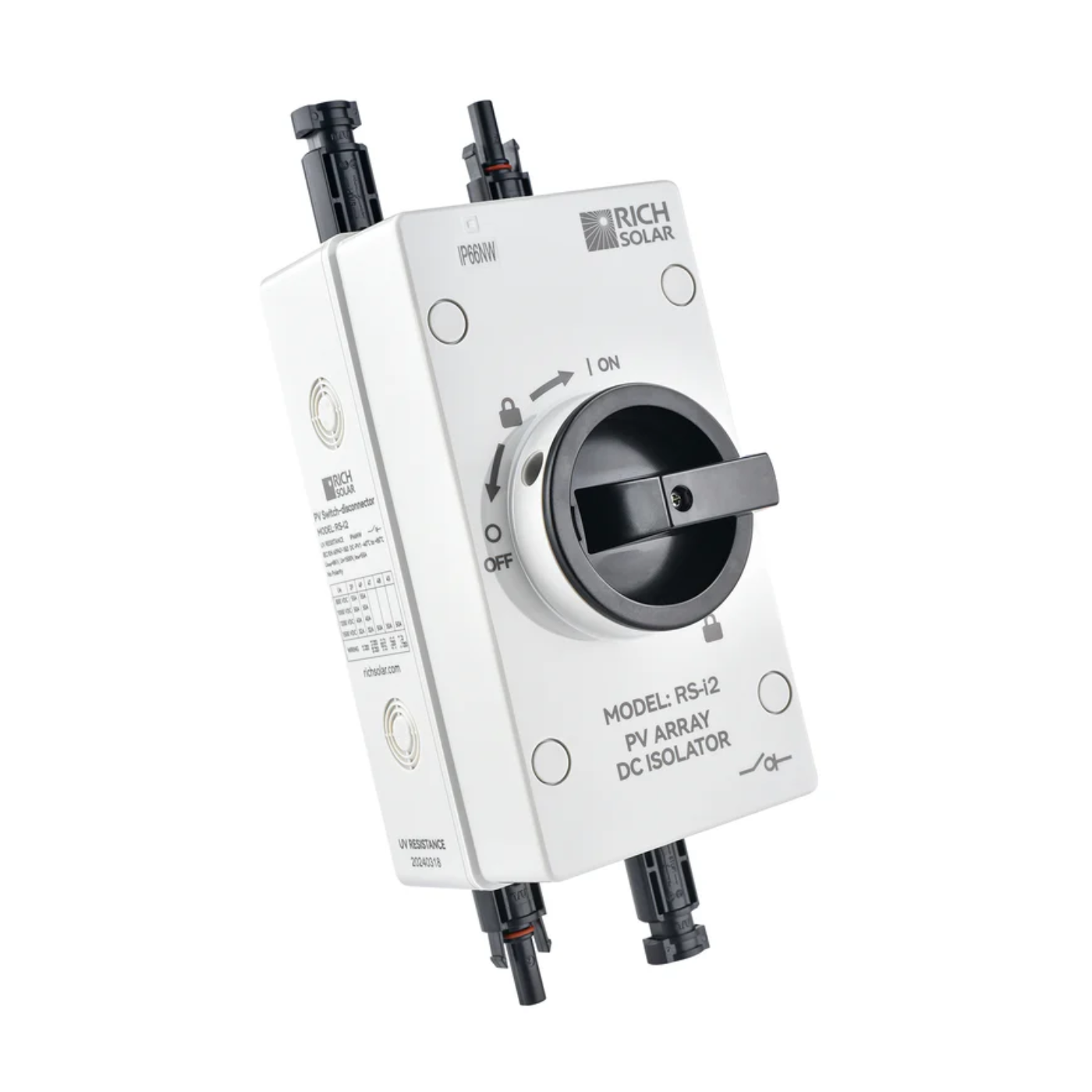Rich Solar Solar PV DC Quick Disconnect Switch