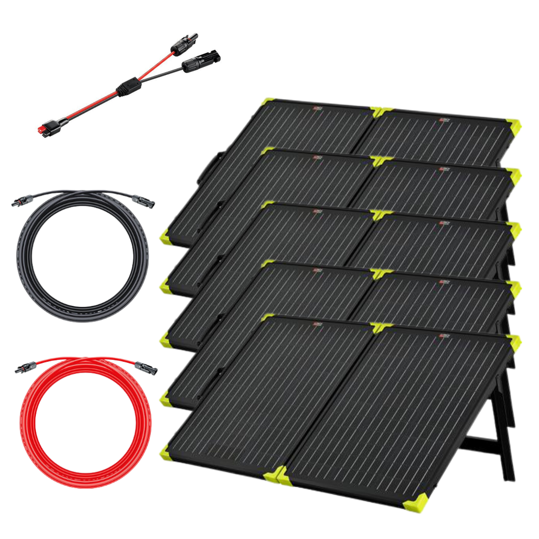 Rich Solar - 1000 Watt Portable Briefcase Solar Panel Kit