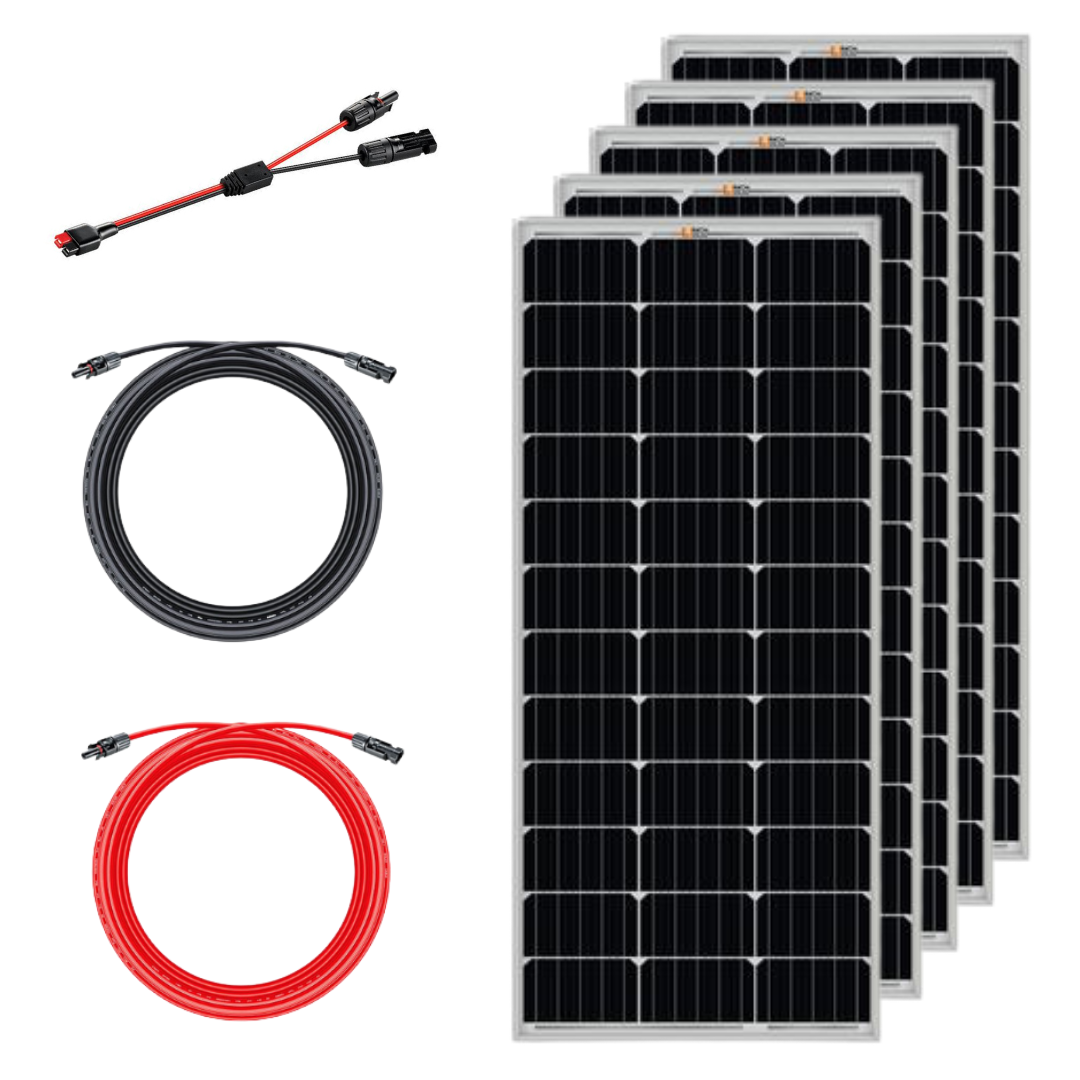 Rich Solar - 500 Watt Mono Solar Panel Kit