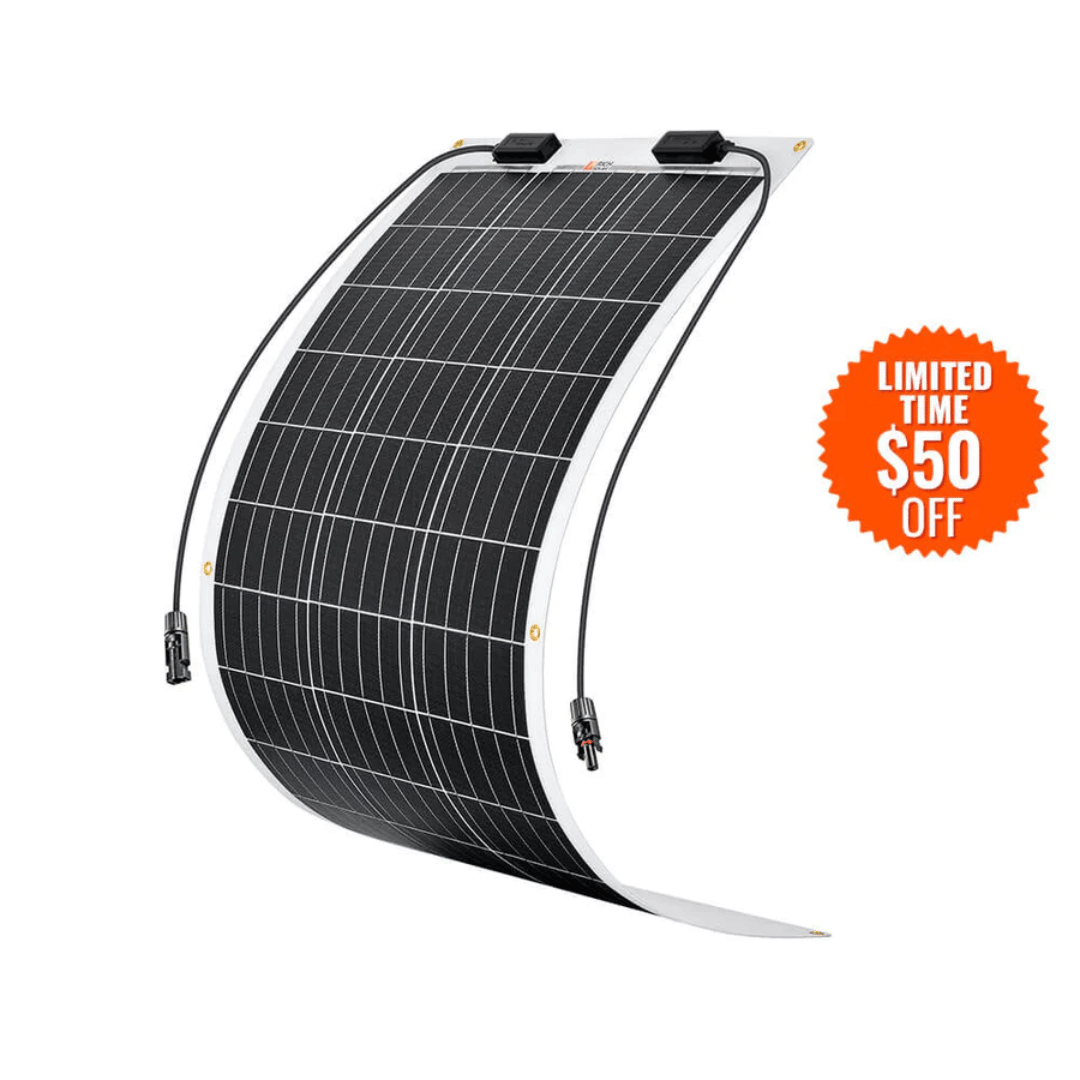 Rich Solar - 100 Watt 12V Flexible Solar Panel