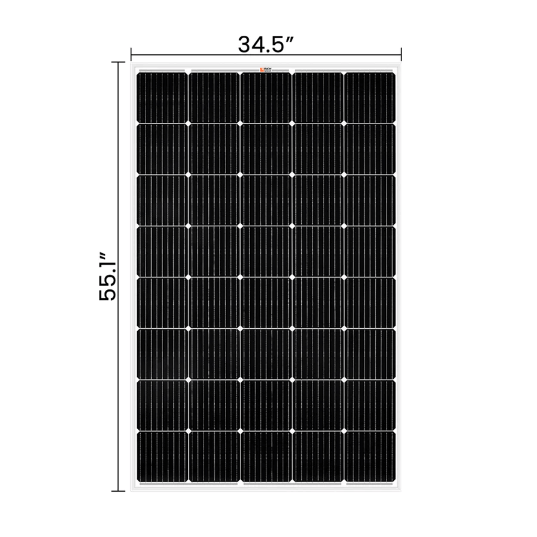 Rich Solar - MEGA 250 Watt Monocrystalline Solar Panel