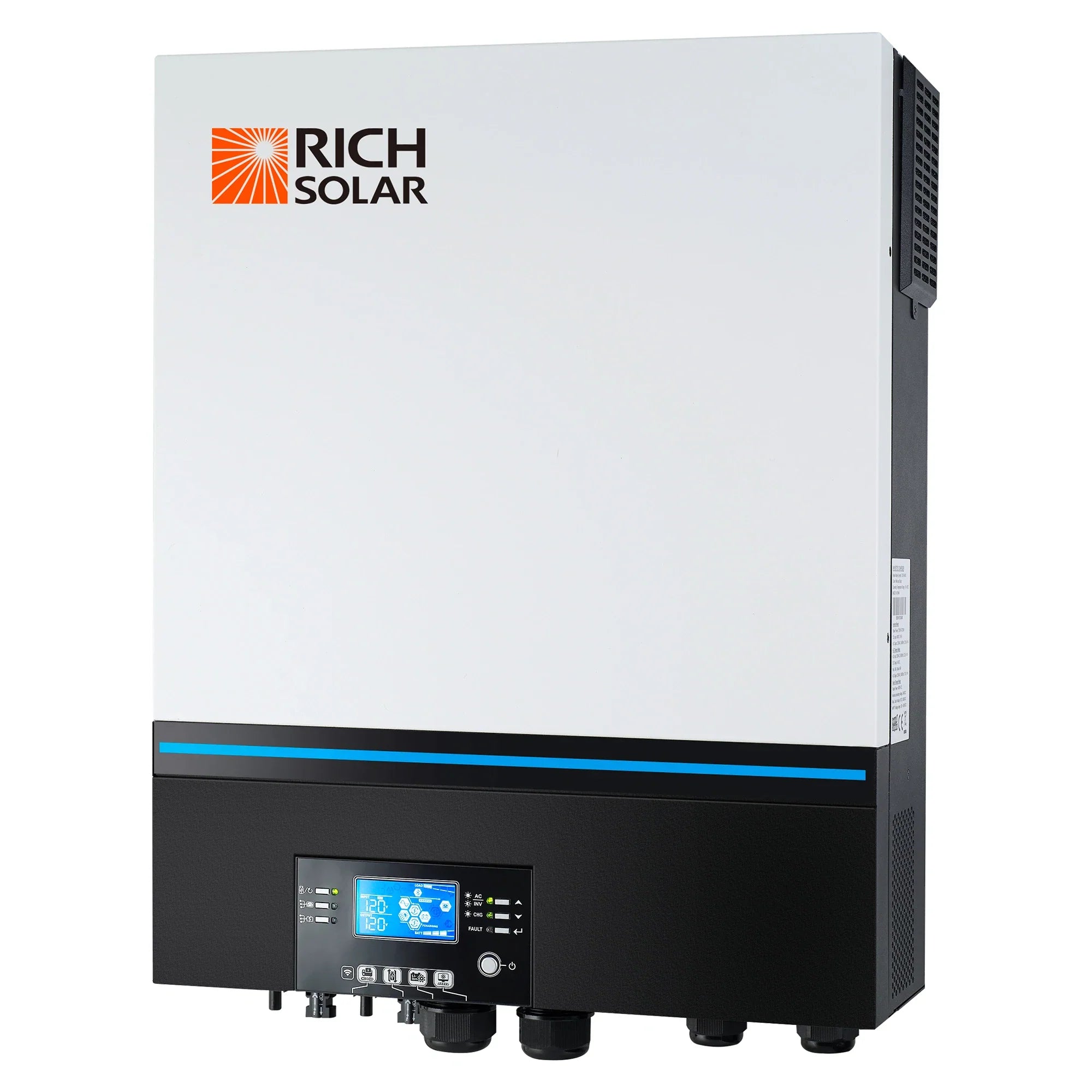 Rich Solar 6500 Watt (6.5KW) 48 Volt Off-Grid Hybrid Solar Inverters