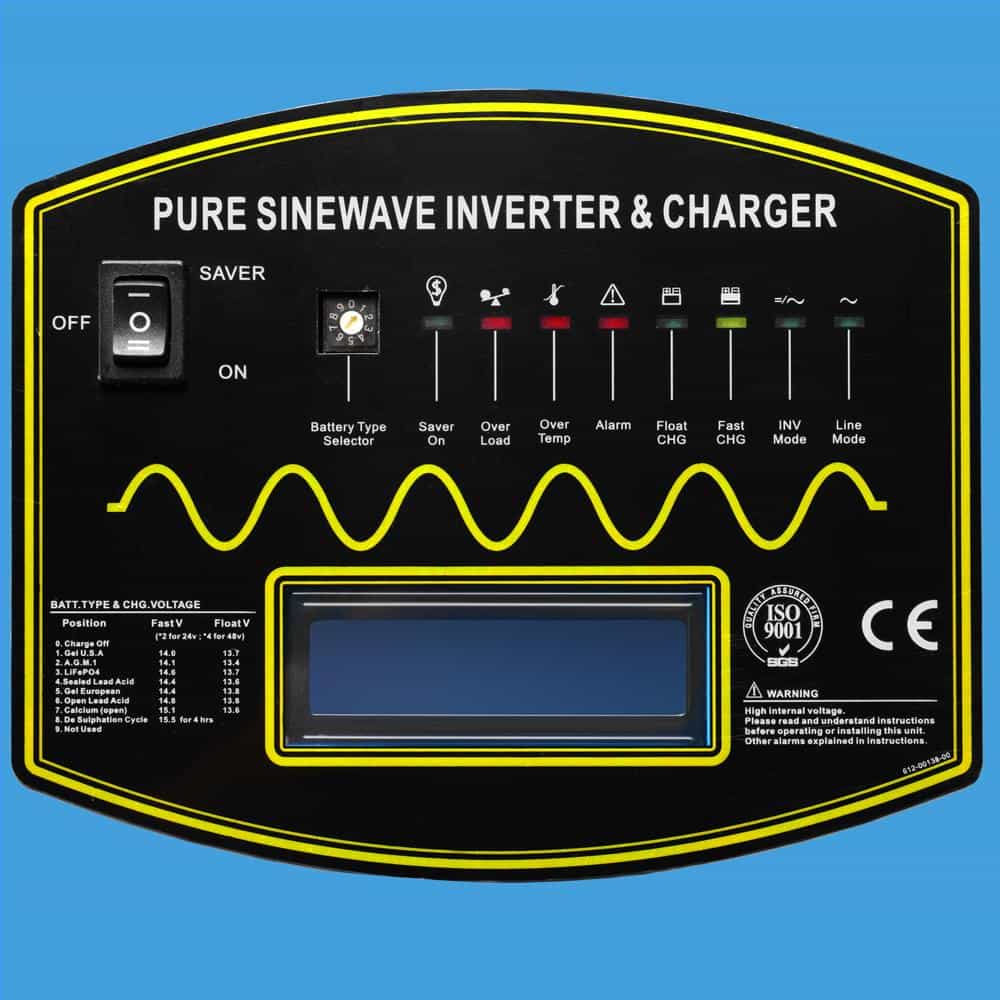 SunGold Power 15000W 48V Split Phase Pure Sine Wave Inverter Charger