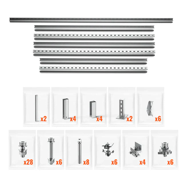 Rich Solar Solar Ground Mount Fits MEGA 100/MEGA 100 SLIM/MEGA 150