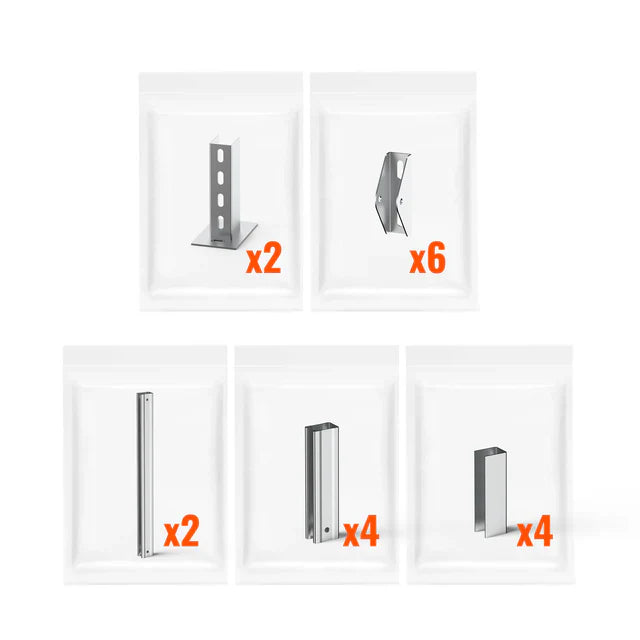Rich Solar Solar Ground Mount Fits MEGA 100/MEGA 100 SLIM/MEGA 150