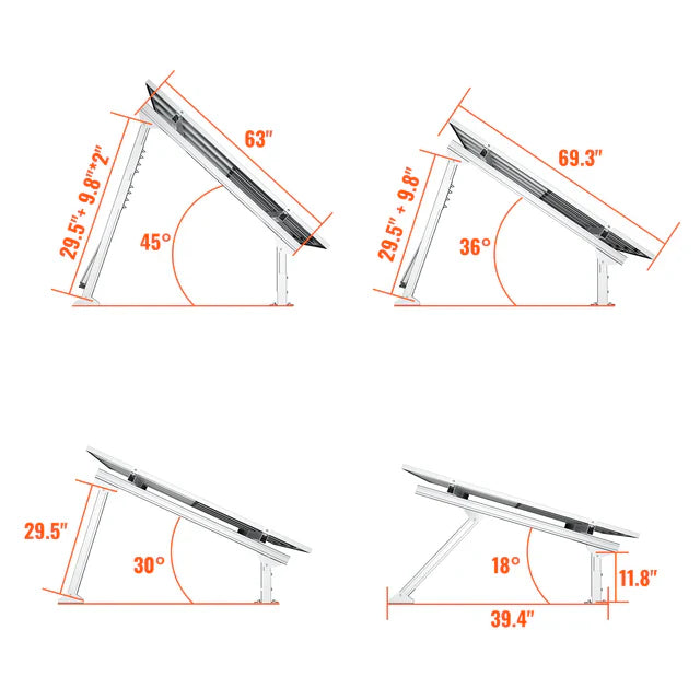 Rich Solar Solar Ground Mount Fits MEGA 335 / MEGA 410