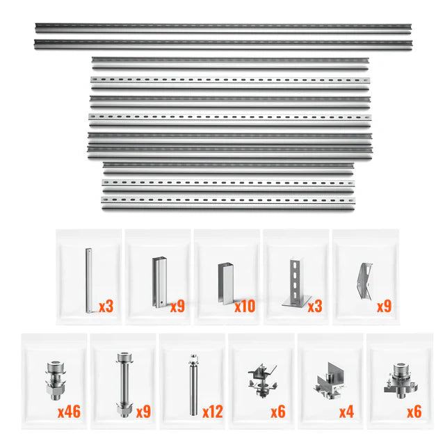 Rich Solar Solar Ground Mount Fits MEGA 335 / MEGA 410