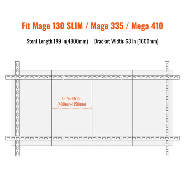 Rich Solar Solar Ground Mount Fits MEGA 335 / MEGA 410