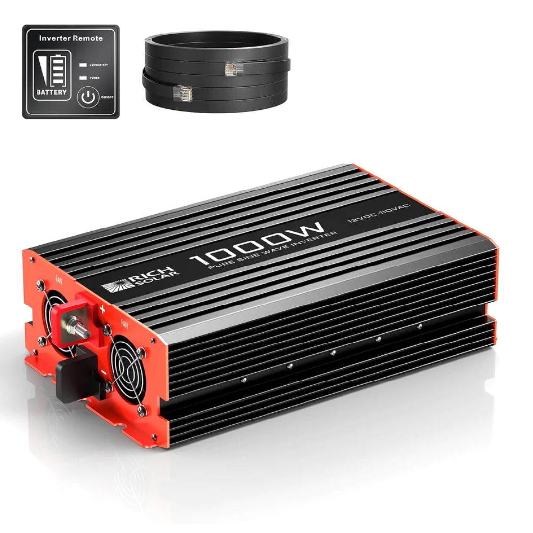 Rich Solar 1000 Watt Industrial Pure Sine Wave Inverter