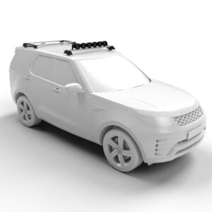 BadAss Tents Low Mount Roof Rail Crossbar System For Land Rover Discovery 2017+