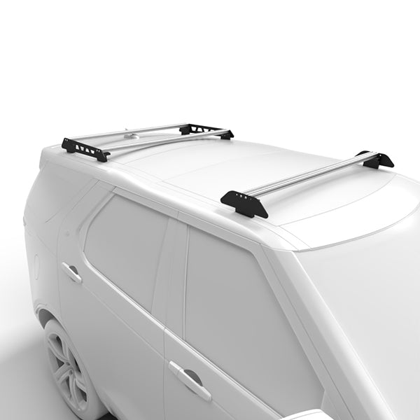 BadAss Tents Low Mount Roof Rail Crossbar System For Land Rover Discovery 2017+