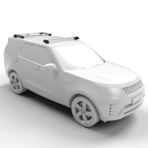 BadAss Tents Low Mount Roof Rail Crossbar System For Land Rover Discovery 2017+