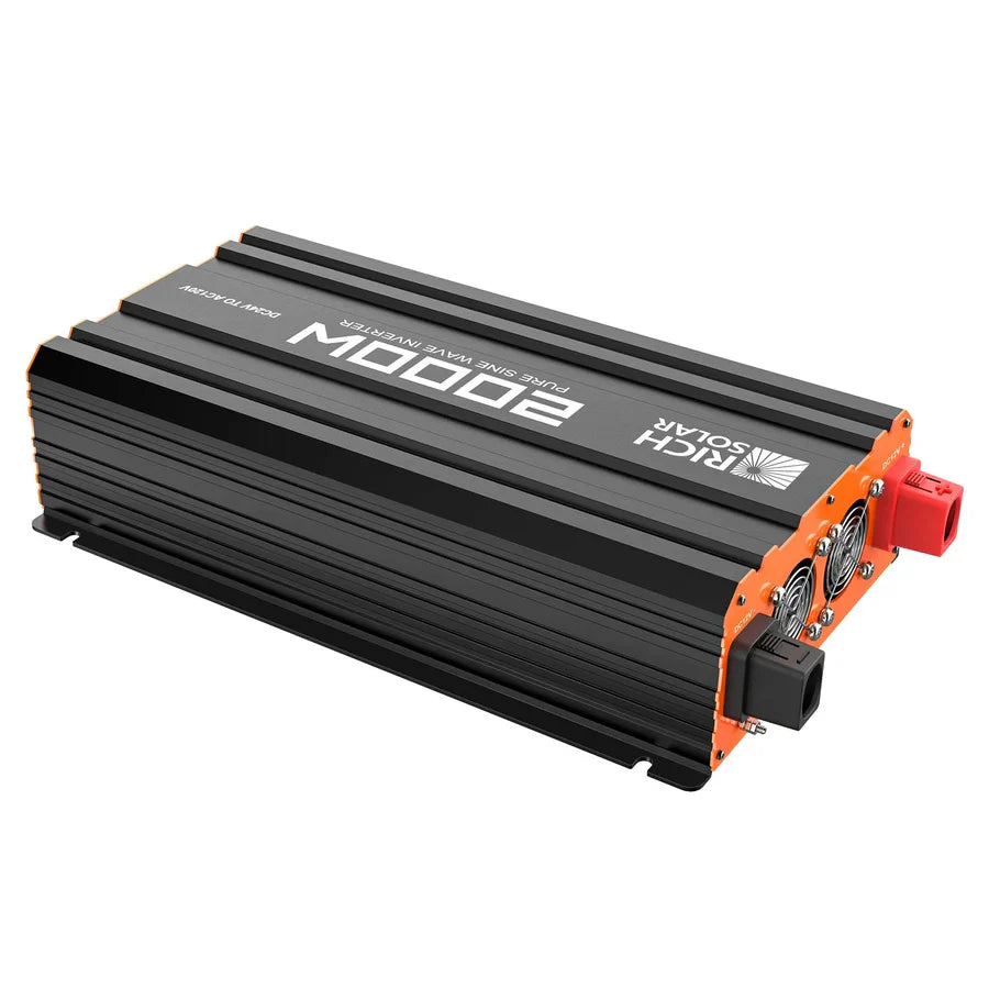 Rich Solar NOVA PURE MAX 2K 2000 Watt 24V Industrial Pure Sine Wave Inverter