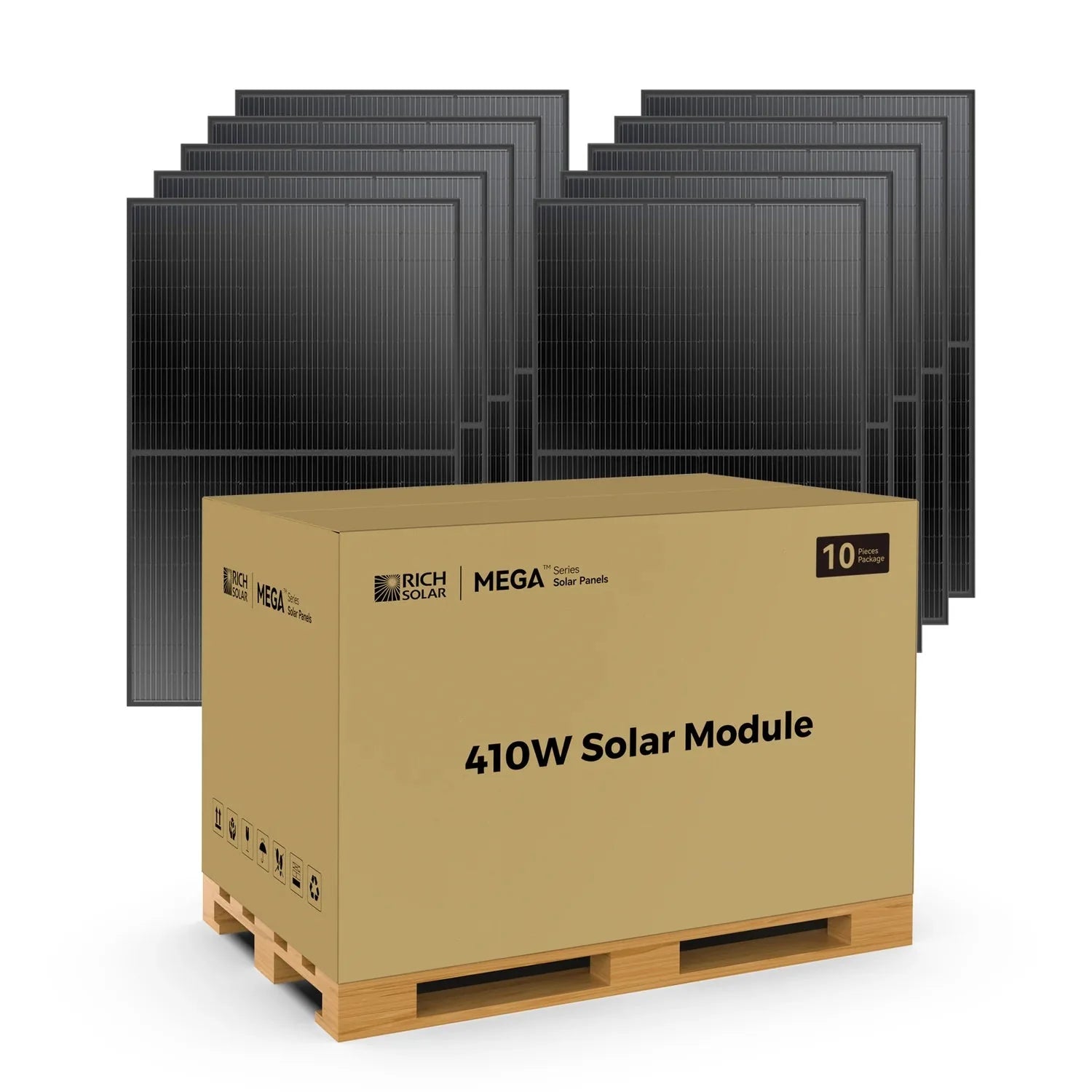 Rich Solar MEGA 410 Watt Monocrystalline PERC Solar Panel