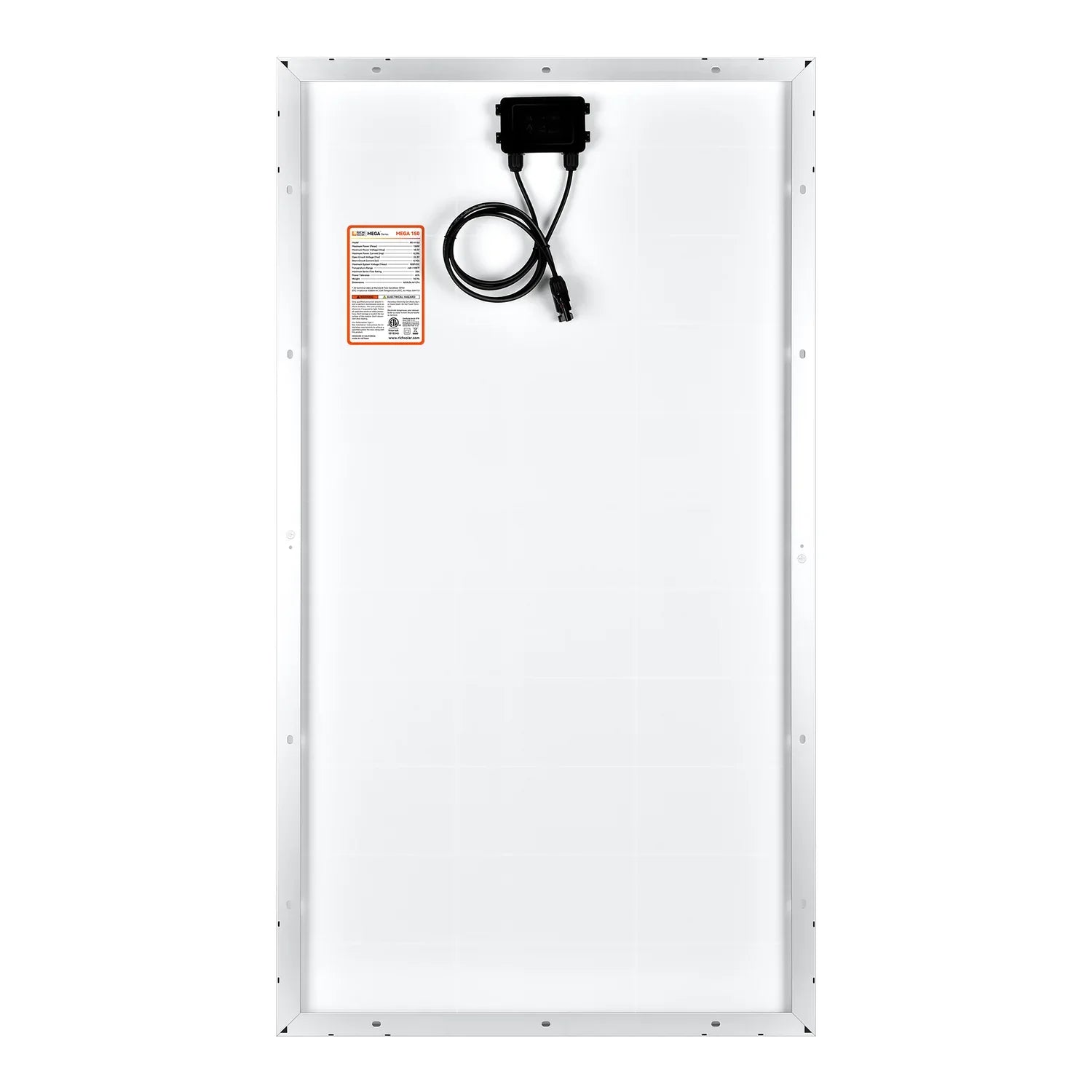 Rich Solar MEGA 150 Watt Monocrystalline Solar Panel
